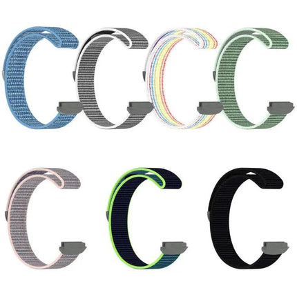 Nylon Hook and Loop Watch Band for Fitbit Ace LTE