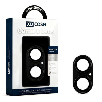 XDcase iPhone Camera Lens Protector Film for Daily Use - one-piece metal frame with tempered glass, 9H hardness, scratch and drop protection