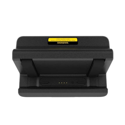 Ulefone Charging Dock for Everyday Desk Tablet Setup black dock showing charging pins and angled cradle for phone or tablet