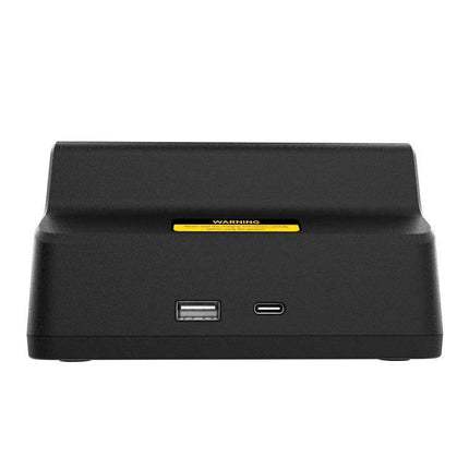Ulefone Charging Dock for Everyday Desk Tablet Setup charging station on desk with USB-A and USB-C ports
