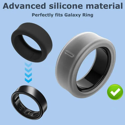 xDfind Silicone Cover for Samsung Galaxy Ring, Sizes S M