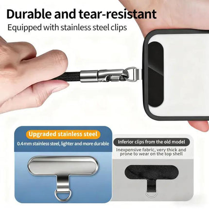 Fashionable Adjustable Phone Wrist Lanyard for Secure Daily Use