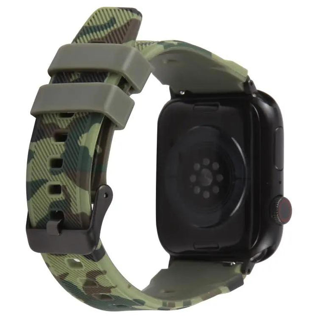 XDfind Silicone Camouflage Watch Band Compatible 38-49mm | Syndmart