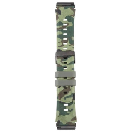 Camouflage Silicone Watch Band For Fitbit Versa And Versa 2