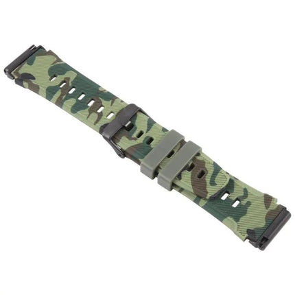 Camouflage Silicone Watch Band For Fitbit Versa And Versa 2