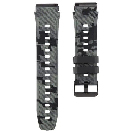 Camouflage Silicone Watch Band For Fitbit Versa And Versa 2