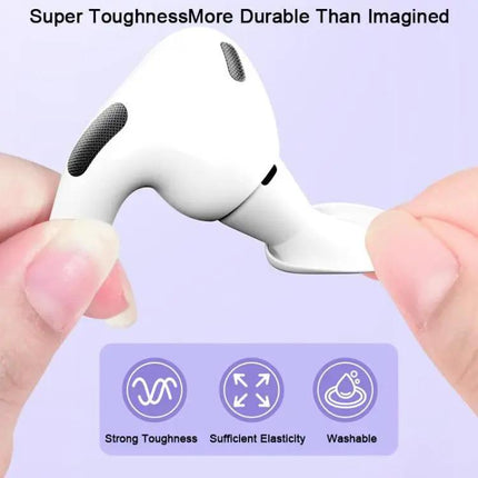 XDcase Silicone Earplugs 4 Pairs Pressure Holes L/M/S/XS