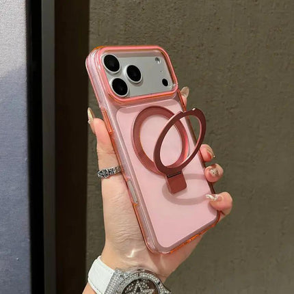 iPhone Protective Case With Ring Holder For Daily Use