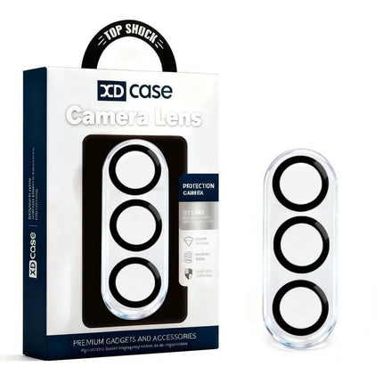 XDcase Glass Film For Daily Samsung Camera Lens Protection tempered glass camera lens cover packaging and product clear high-transparency shield