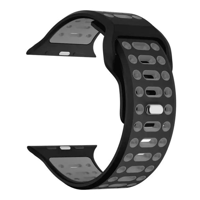 Silicone Sport Breathable Watch Band For 44/45/46/49mm | Syndmart