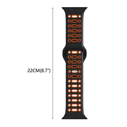 Silicone Sport Breathable Watch Band For 44/45/46/49mm | Syndmart