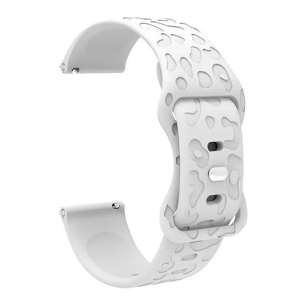 XDfind Leopard Print Silicone Watch Band 18mm 20mm