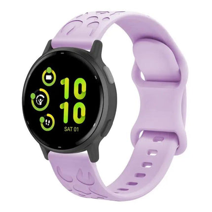 Xdfind Leopard Print Silicone Watch Band 22mm Strap