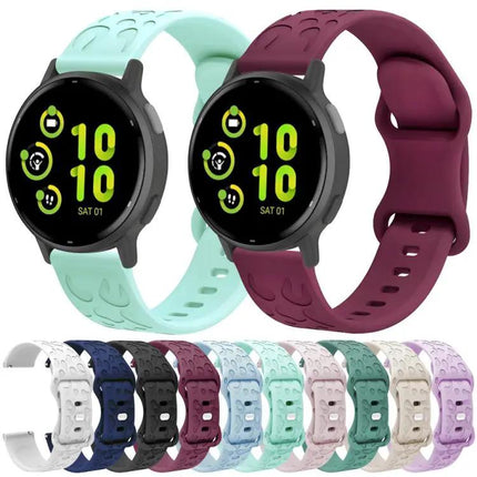 Xdfind Leopard Print Silicone Watch Band 22mm Strap