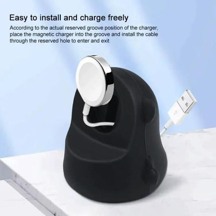 Silicone Charging Stand For Apple Watch Samsung Stable Base | Syndmart