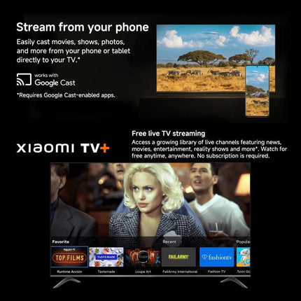 Xiaomi 4K Ultra HD TV Stick for Streaming Video Content at Home - Google TV casting, live TV and apps via HDMI