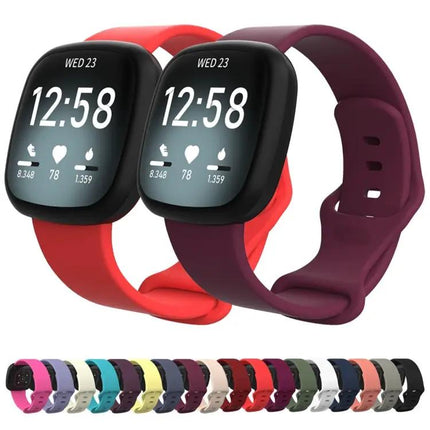 Fitbit Versa 3 Sense Silicone Replacement Strap Size L