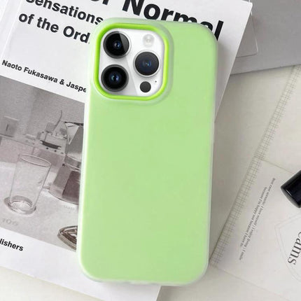Daily Protective Case For iPhone Slim Design in pastel green, slim lightweight everyday protective cover for iPhone 12 Pro/Pro Max