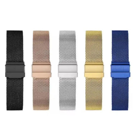 Milanese Stainless Steel Watch Band Adjustable 18-22mm
