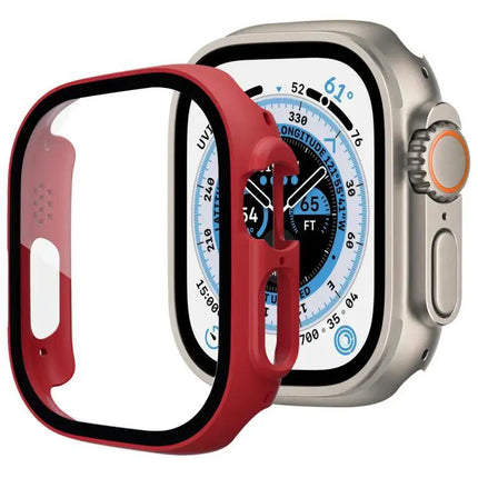 xDfind Tempered Glass PC Full Cover Case for Apple Watch 46mm | Syndmart