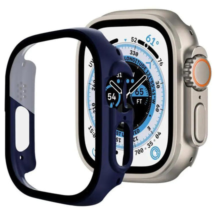 xDfind Tempered Glass PC Full Cover Case for Apple Watch 46mm | Syndmart