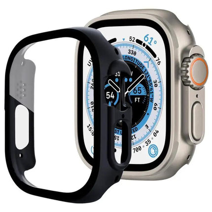 xDfind Tempered Glass PC Full Cover Case for Apple Watch 46mm | Syndmart