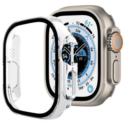 xDfind Tempered Glass PC Watch Cover For Apple Watch 49/45mm | Syndmart