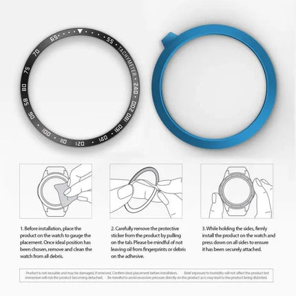 Steel Bezel Ring For Samsung Galaxy Watch 3 41mm 45mm
