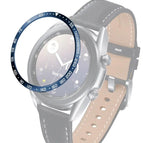 For Samsung Galaxy Watch 3 41mm / Blue Ring White Letter