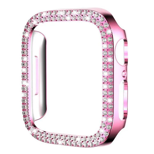 Xdfind Double Row Diamond Hollow PC Case Apple Watch 42mm | Syndmart
