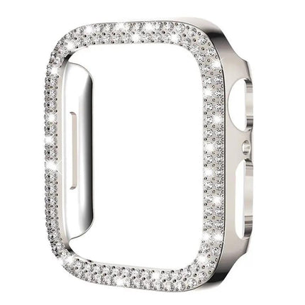 Xdfind Double Row Diamond Hollow PC Case Apple Watch 42mm | Syndmart