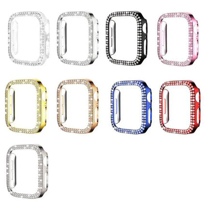 Xdfind Double Row Diamond Hollow PC Case Apple Watch 42mm | Syndmart