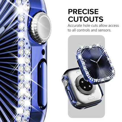 Xdfind Double Row Diamond Hollow PC Case Apple Watch 42mm | Syndmart