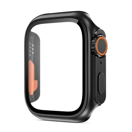 XDfind Tempered Glass PC Case For Apple Watch 40/41/44/45mm | Syndmart