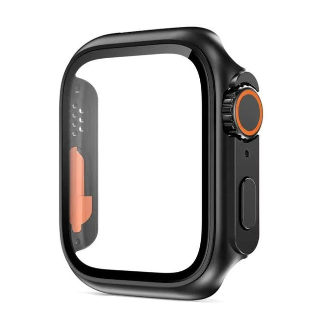 XDfind Tempered Glass PC Case For Apple Watch 40/41/44/45mm | Syndmart