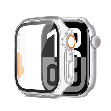 XDfind Tempered Glass PC Case For Apple Watch 40/41/44/45mm | Syndmart