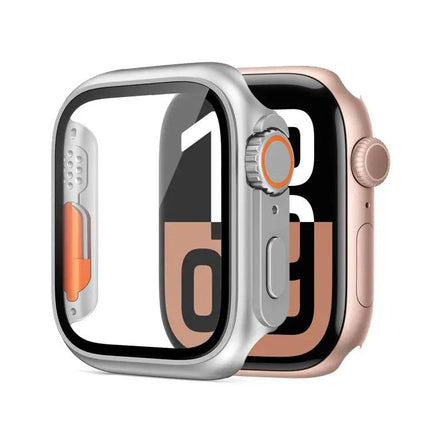 XDfind Tempered Glass PC Case For Apple Watch 40/41/44/45mm | Syndmart