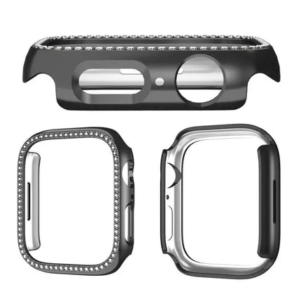 Xdfind Diamond Hollow PC Watch Cover for Apple Watch 42/46mm | Syndmart