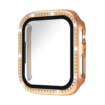 Xdfind Tempered Glass PC Case For Apple Watch 44/40mm | Syndmart