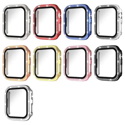 Xdfind Tempered Glass PC Case For Apple Watch 44/40mm | Syndmart