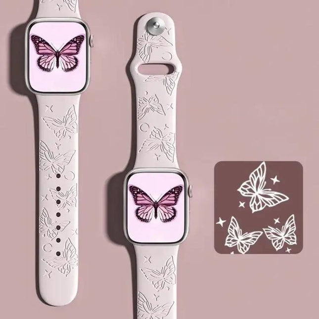 XDfind Comfortable Silicone Watch Band For Apple Watch 38-49mm | Syndmart