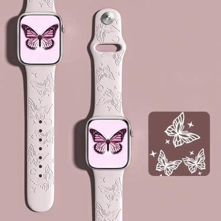 XDfind Comfortable Silicone Watch Band For Apple Watch 38-49mm | Syndmart