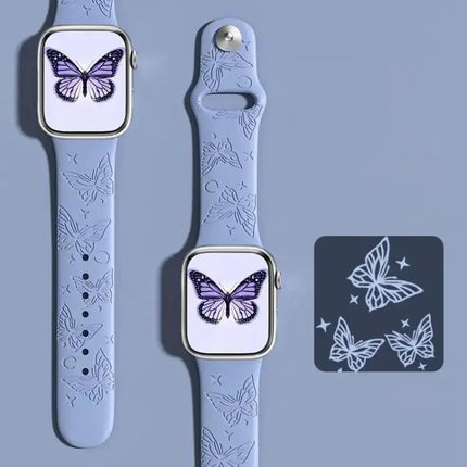 XDfind Comfortable Silicone Watch Band For Apple Watch 38-49mm | Syndmart