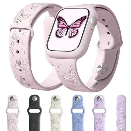 XDfind Comfortable Silicone Watch Band For Apple Watch 38-49mm | Syndmart