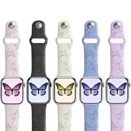 XDfind Comfortable Silicone Watch Band For Apple Watch 38-49mm | Syndmart