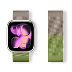 For Apple Watch 42 / 44 / 45 / 46 / 49mm / Gradient Gold and Green