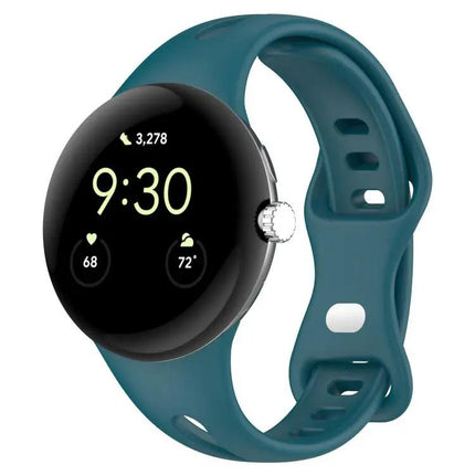 Xdfind Silicone Watch Band 41mm Butterfly Buckle Small Waist