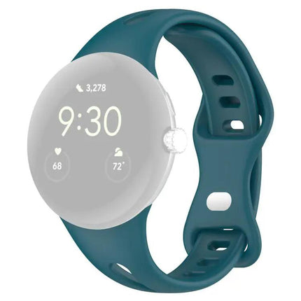 Xdfind Silicone Watch Band 41mm Butterfly Buckle Small Waist