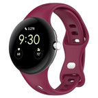 For Google Pixel Watch 5 / 4 / 3 / 2 / 1 41mm / Wine Red