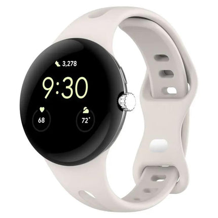 Xdfind Silicone Watch Band 41mm Butterfly Buckle Small Waist